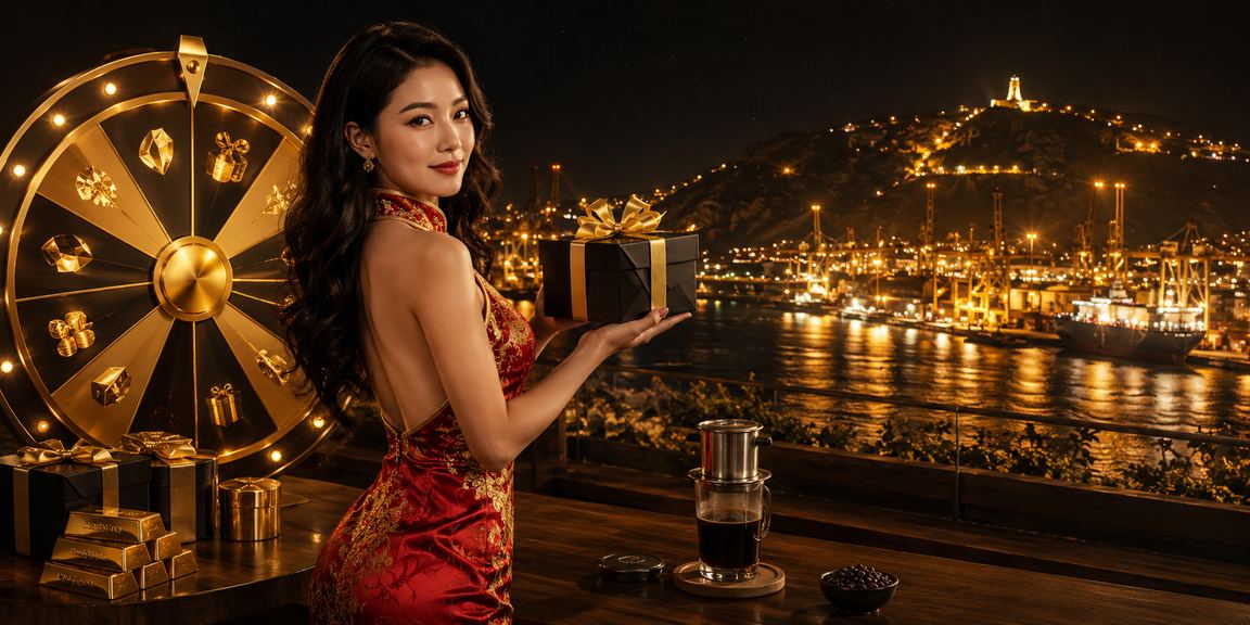 Màn hình roulette trực tuyến trên điện thoại tại một quán cà phê ở Vũng Tàu
